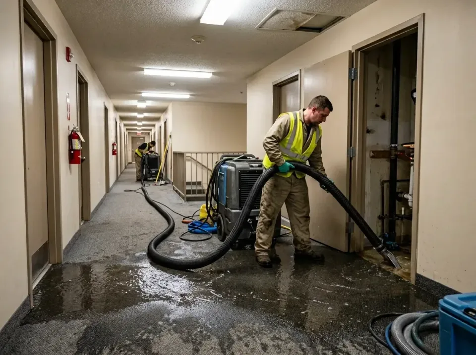 multi-unit-apartment-hallway-f-005 — frequently asked questions, Emergency Burst Pipe Water Extraction & Removal in Cordova,…